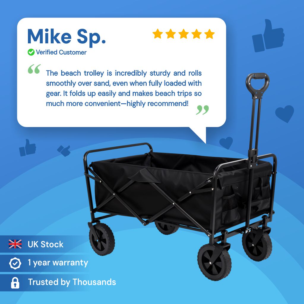 Folding Beach Trolley | 100L