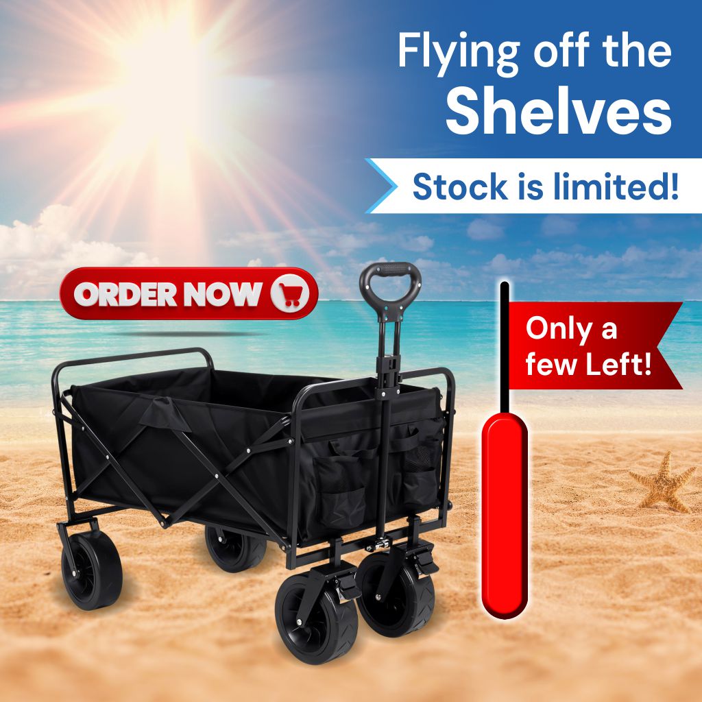 Folding Beach Trolley | 100L
