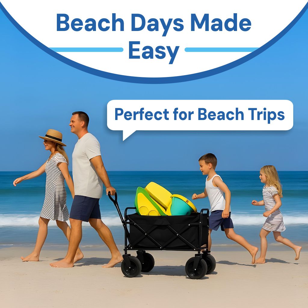 Folding Beach Trolley | 80L