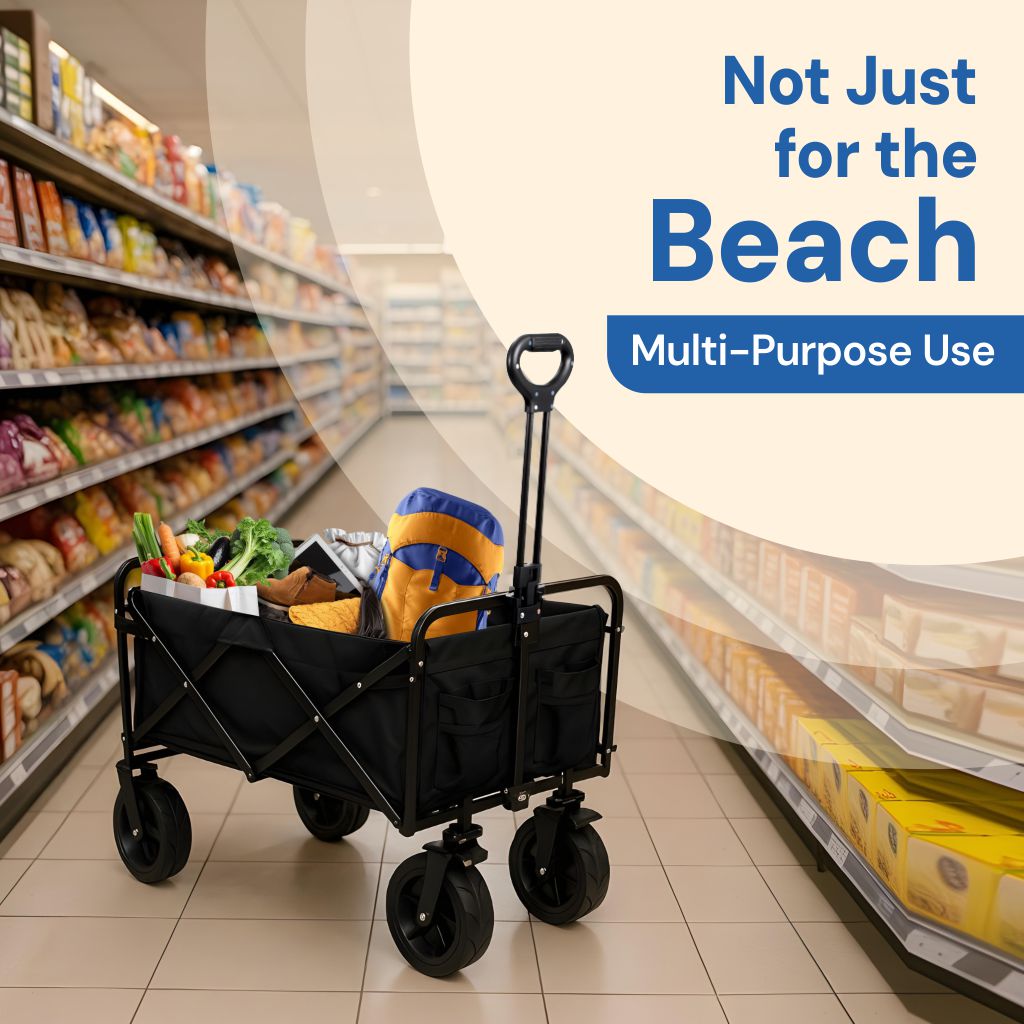 Folding Beach Trolley | 100L