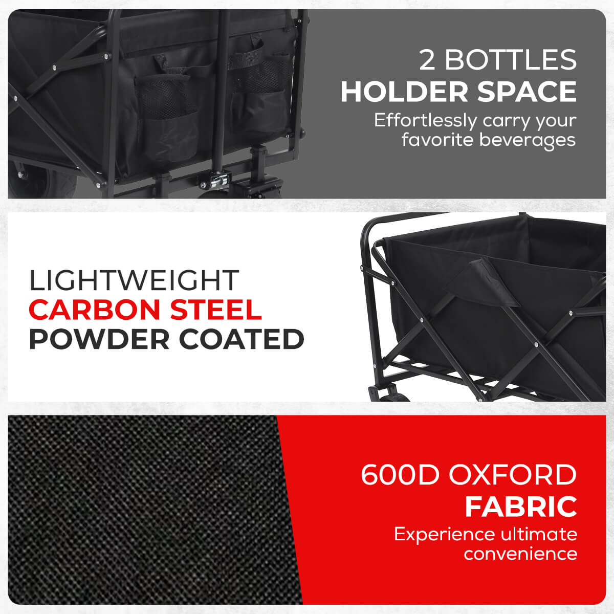 Folding Beach Trolley | 80L