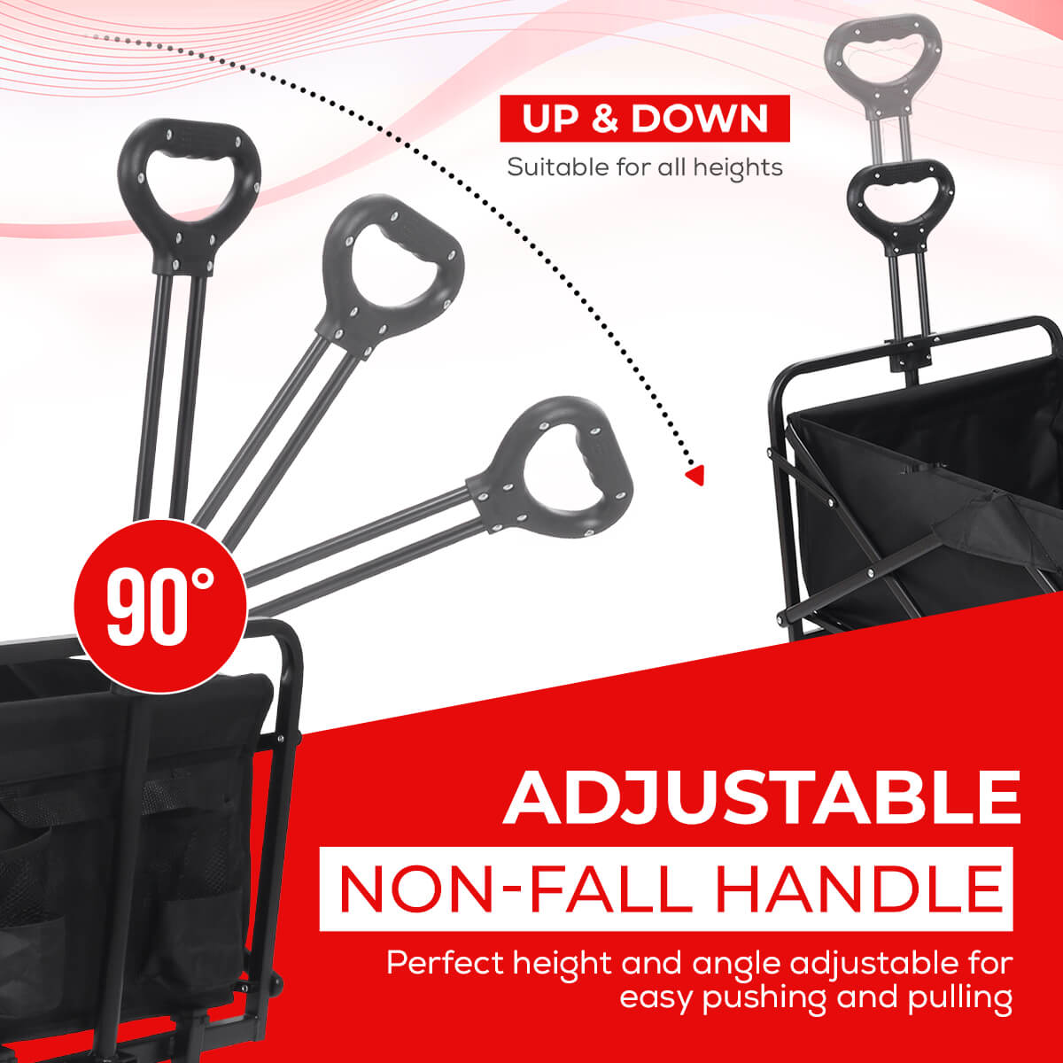 Folding Beach Trolley | 80L