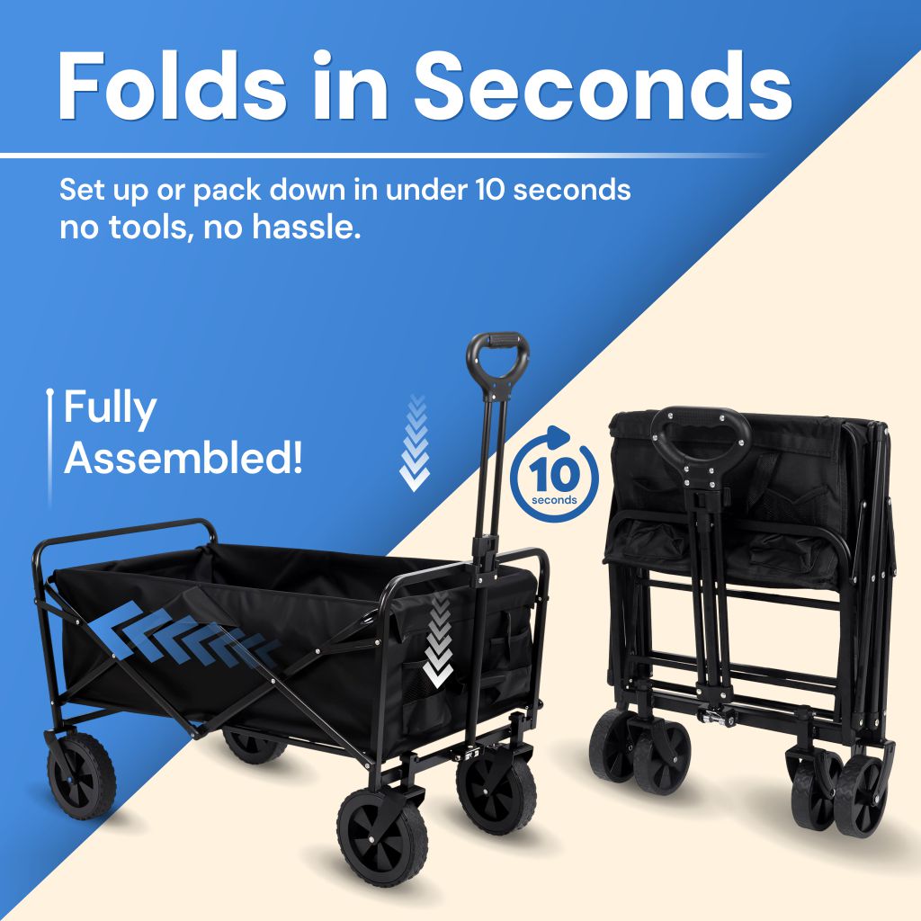 Folding Beach Trolley | 80L