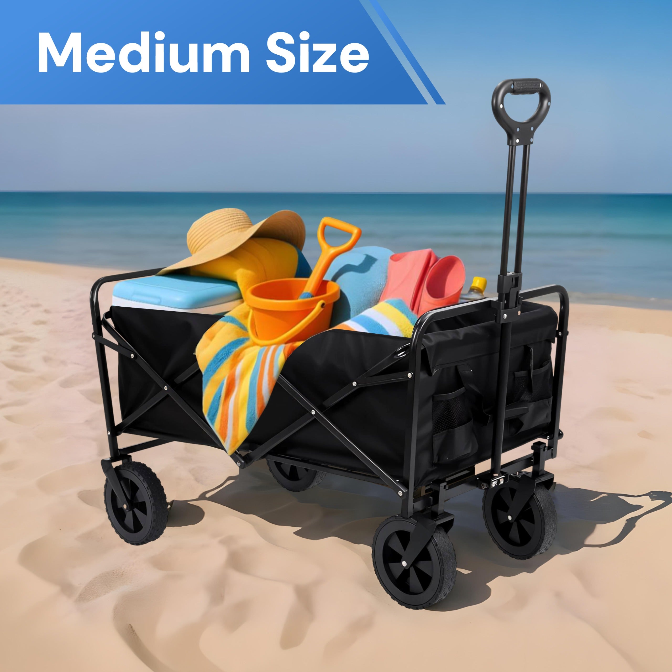 Folding Beach Trolley | 100L